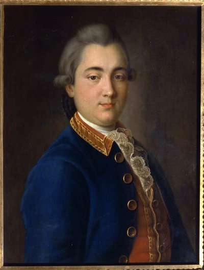 Portrait de Boris Vladimirovich Sheremetev en uniforme du régiment des gardes de cavalerie - Ivan Petrovich Argunov