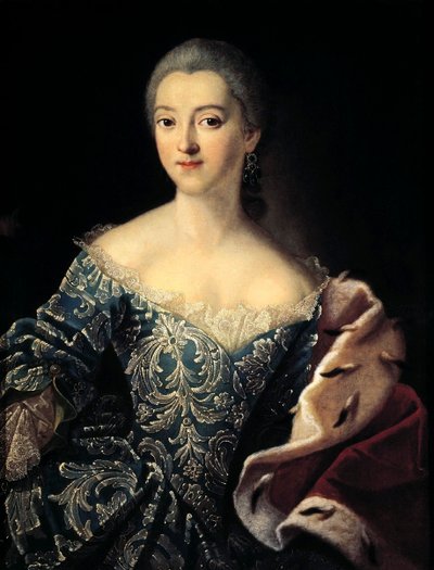 Portrait de la comtesse Ekaterina Lobanov-Rostovsky, 1754 - Ivan Petrovich Argunov