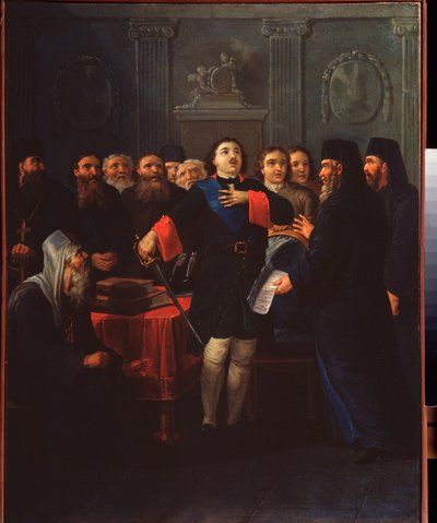 Tsar Pierre I a fondé le Saint Synode - Ivan Philippovich Tupylev