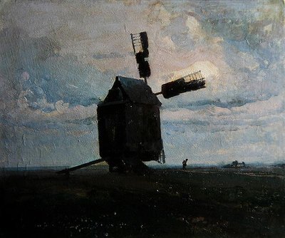 Moulin à vent, vers 1930 - Ivan Trusz
