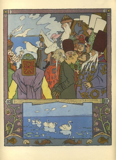 Ivan Tsarevitch et la princesse grenouille - Ivan Yakovlevich Bilibin