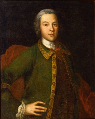 Portrait du comte Petr Panin 1721-1789, 1742 - Ivan Yakovlevich Vishnyakov