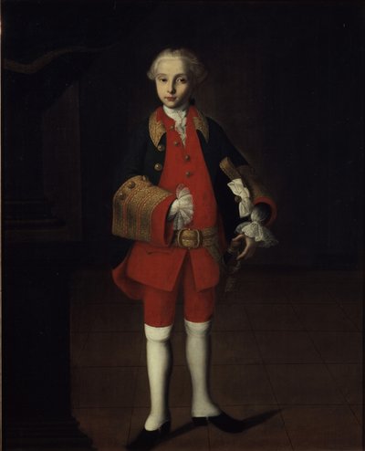 Portrait du comte Wilhelm Georg von Fermor 1749-1828, vers 1750 - Ivan Yakovlevich Vishnyakov