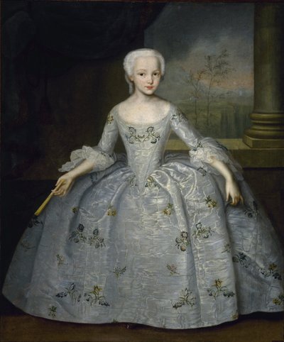 Portrait de Sarah Eleanore von Fermor, vers 1750 - Ivan Yakovlevich Vishnyakov