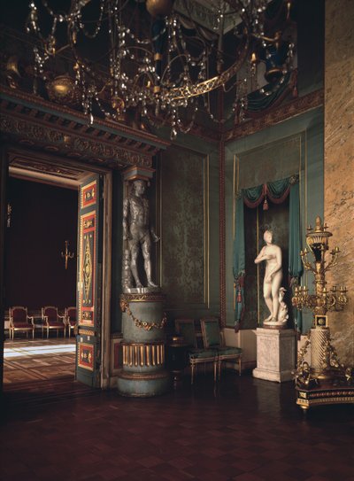 La salle bleue du palais d