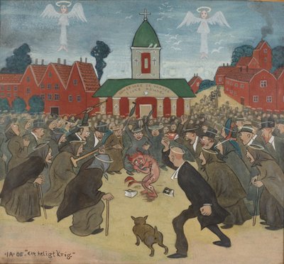 Une guerre sainte - Ivar Axel Henrick Arosenius