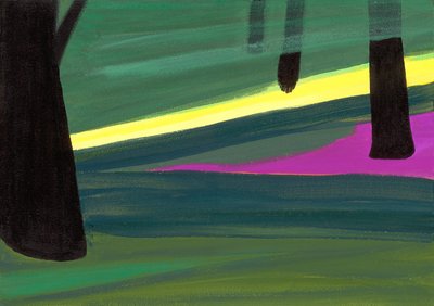 Série des jardins de Kensington : Lumière dans le parc - Izabella Godlewska de Aranda