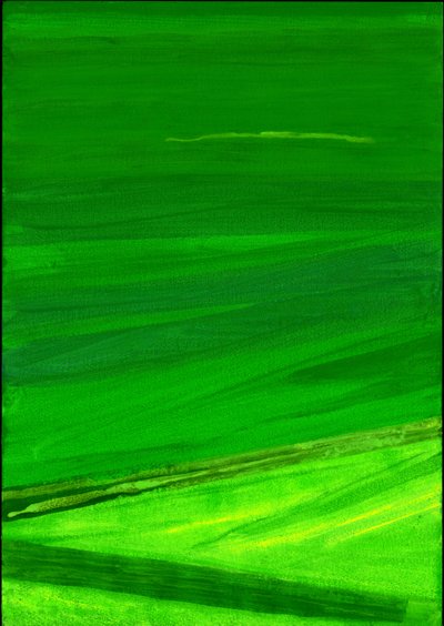 Série des jardins de Kensington : Mon monde de vert 4 - Izabella Godlewska de Aranda