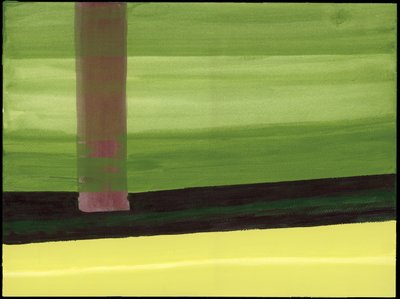 Série des jardins de Kensington : Tronc - Izabella Godlewska de Aranda