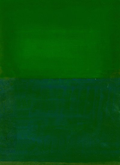 Espace, Temps, Mouvement, Vert, 2010 - Izabella Godlewska de Aranda