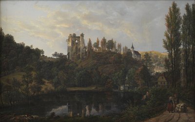 La ruine du château à Tharandt - Johan Christian Dahl