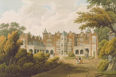Holland House, la résidence du très honorable Lord Holland, gravé par R. Havell et Fils - J.C. Smith