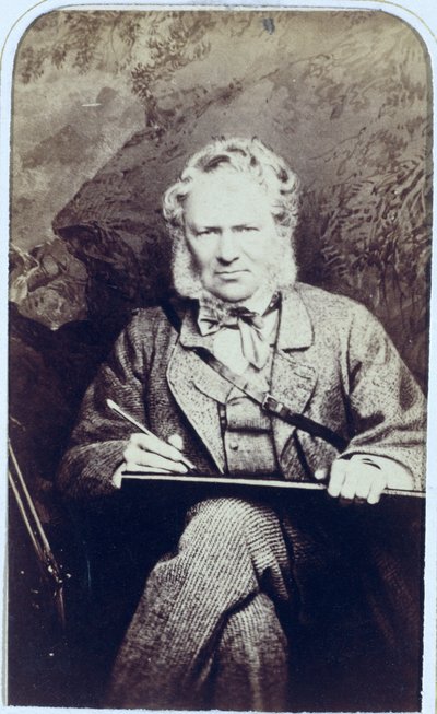 Portrait de Sir Edwin Landseer (1802-73) - J.C. Watkins