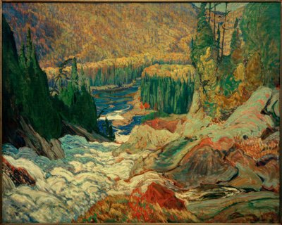 Chutes, rivière Montréal - J.E.H. MacDonald