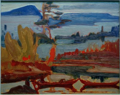 Fantaisie de brume, rivière de sable - J.E.H. MacDonald