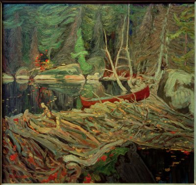 Le barrage de castors - J.E.H. MacDonald