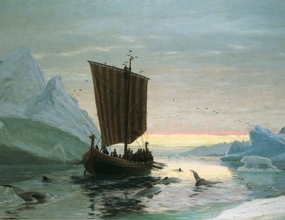 Erik le Rouge découvre le Groenland - J.E. Carl Rasmussen