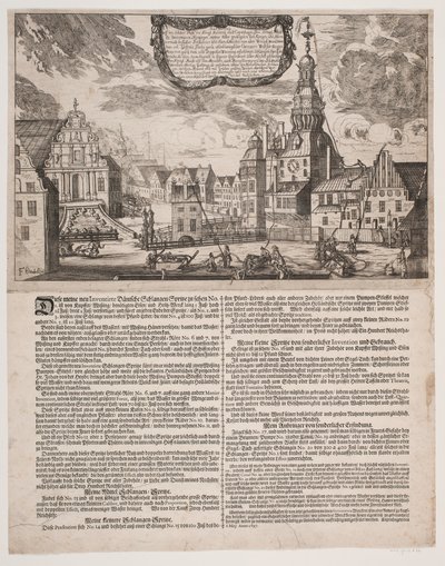 La place du château à Copenhague avec l