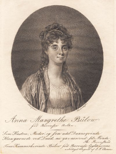 Anna Margrethe Bülow - J.F. Clemens