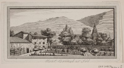 Jardin et maison de campagne de Bonnets à Thonex - J.F. Clemens
