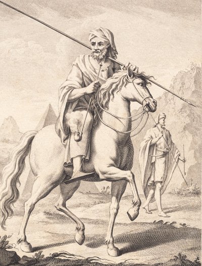 Un Arabe à cheval - J.F. Clemens