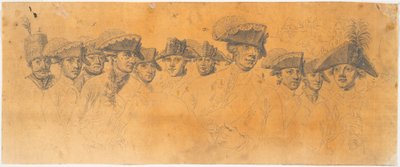 Frederik le Grand rentre après une revue à Potsdam - J.F. Clemens