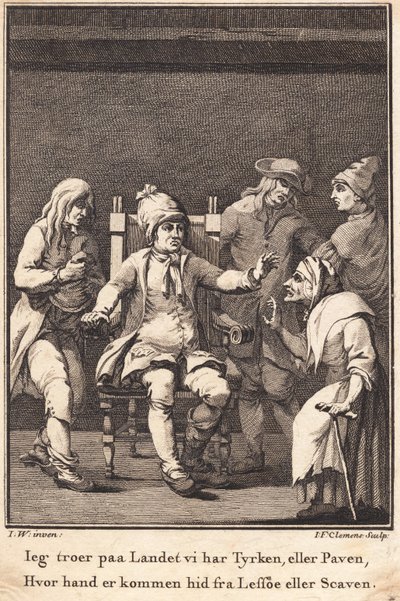 Vieille Gunnild prédit des malheurs - J.F. Clemens