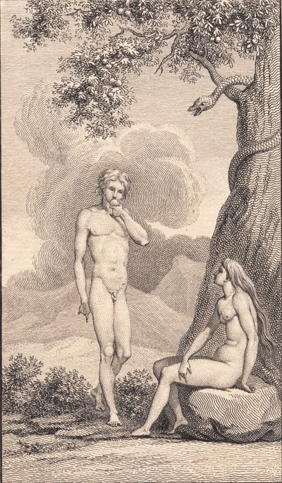 Illustration pour Johannes Ewald "Adam et Ève". IV - J.F. Clemens