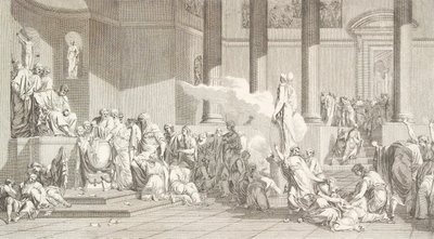 Tirage au sort de la jeunesse athénienne - J.F. Clemens