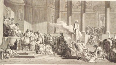 Tirage au sort de la jeunesse athénienne - J.F. Clemens