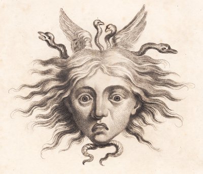 Tête de Méduse - J.F. Clemens