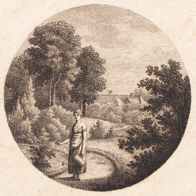 Partie du jardin de Nordfeldt - J.F. Clemens