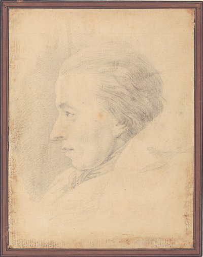 Portrait du poète Johannes Ewald (1743-81) - J.F. Clemens