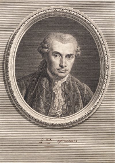 Portrait du médecin Johan von Berger - J.F. Clemens