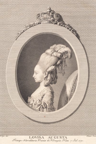 Princesse Louisa Augusta - J.F. Clemens
