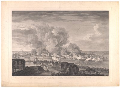 La bataille de Reden le 2 avril 1801 - J.F. Clemens