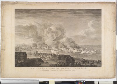 La bataille de la rade du 2 avril 1801 - J.F. Clemens
