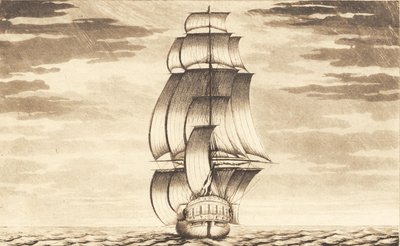 Suite de navires. Frégate - J.F. Clemens