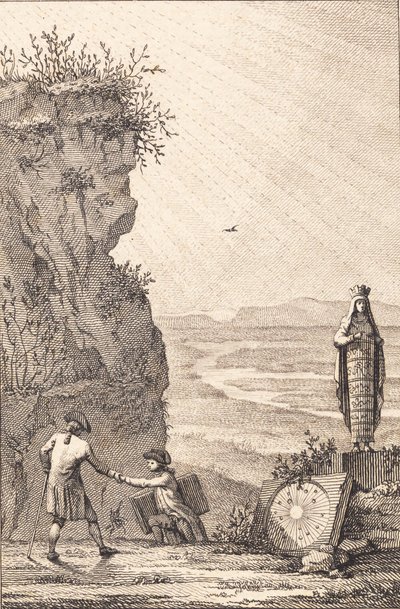 Titre en cuivre pour Olavides - J.F. Clemens