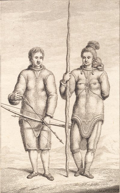 Deux Groenlandais - J.F. Clemens