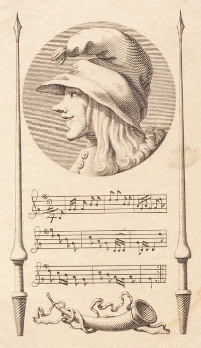 Vignette. Tête d