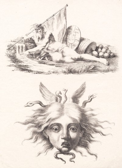 Øresund. Tête de Méduse - J.F. Clemens