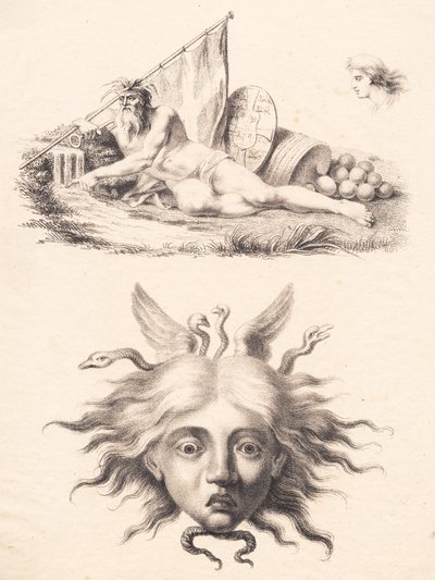 Øresund. Tête de Méduse - J.F. Clemens