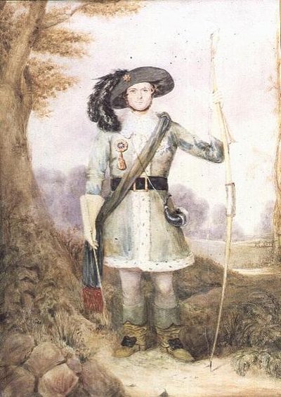 Un archer de la Nouvelle Forêt - J.F. Sharpe