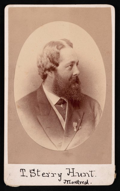 Portrait de Thomas Sterry Hunt 1826-1892, avant 1892 - JG Parks