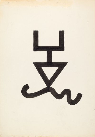 Marque de bétail, vers 1936 - J.Henry Marley