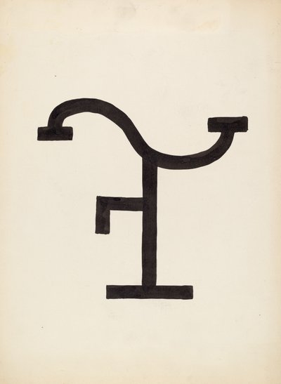 Marque de bétail, vers 1936 - J.Henry Marley