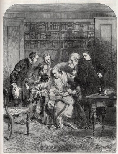 Derniers moments du duc de Wellington (Arthur Wellesley) - J.L. (after) Williams