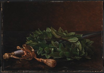 Une épée avec couronne de laurier - J.L. Jensen