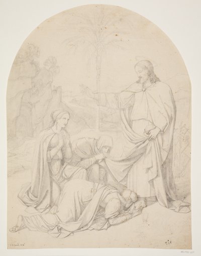 Le Christ ressuscité se révèle aux femmes - J.L. Lund